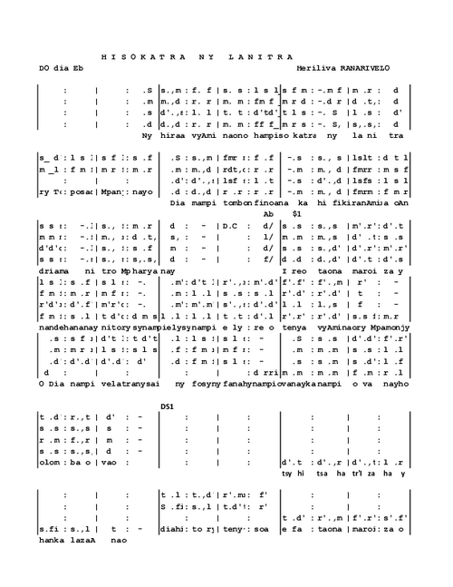 HISOKATRA NY LANITRA